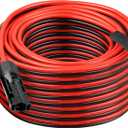 10AWG 50FT Solar to XT60i Extension Cable 3 6 10 35 50 75 100FT Heavy Duty Adapter Cable Connector XT60i Wire for Portable Power Station, Solar Panel, RV, Battery