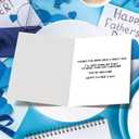 5 x ICOOLYI Funny Fathers Day Card for Dad, Fathers Day Gift from Daughter, Happy Fathers Day Card