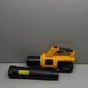 Cordless Leaf Blower Compatible with Dewalt 20V Max Battery 400CFM Electric Leaf Blower Cordless, Variable Speed, Turbo Mode, Leaf blowers Battery Powered for Lawn Care, Yard(Tool Only) (Yellow (Battery and Charger not Included))