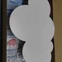 Cloud Lights - Nursery Decor Cloud Lamp, Rechargeable Baby Lamps with Remote, Hanging Lamp for Nursery, Kids Night Light with Timer & Touch Control (White)
