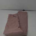 Extra Deep Queen Fitted Sheet - Hotel Luxury Single Fitted Sheet Only - Easily Fits 18 inch to 24 inch Mattress - Ultra Soft, Wrinkle Free w/Extra Deep Pockets - Easy-Care, Breathable & Comfy - Mauve