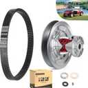10L0L Secondary Driven Clutch Belt Kit for Yamaha G2 G8 G9 G11 G14 G16 G20 G21 G22 G28 Golf Cart 1985-2007, Replace JN6-G6270-00 JN6-G6271-02 J55-G6270-01