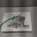 GreenLaw for iPad 11th(A16,2025)/10th(2022) Generation Case with Keyboard, Magic-Style Keyboard Stand, 7 Color Backlit, Stain-Resistant Surface, Multi-Touch Trackpad, White