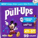 Pull-Ups Boys' Potty Training Pants, Size 4T-5T, 99 Count