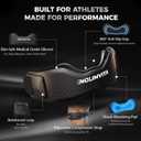 Patellar Tendon Support Strap 2 Pack - Patella Band Knee Strap for Knee Support Knee Pain Relief, Fits Basketball, Running, Tennis, Soccer & Gym, Silicone Knee Wrap Bands for Women and Men (Black)