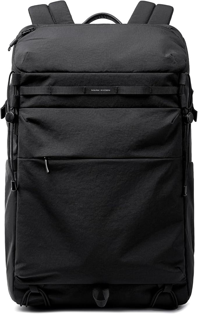 Muzee MARK RYDEN Travel Backpack for Men,25L Water-Resistant Casual Daypack | Lightweight Backpack for Work, Gym, College, Top-Loading Zip with a Large-Capacity Water Bottle Pocket, 13 x 7 x 19 inches