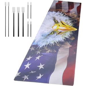 Gun Cleaning Mat, Large Size 16"x43" Inch Cleaning mat Include Gun Cleaning Kits(Sponge), Suitable for Pistol Shotgun Rifle Cleaning