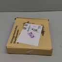 Rustic Floating Shelf Bracket 8 Inch, Cast Iron Shelf Brackets for Wall Shelving, Heavy Duty Shelf Bracket Supports, Decorative Shelves Brackets with Hooks, 4 Pack