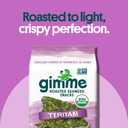 Gimme Seaweed Organic Premium Roasted Seaweed Snacks, Teriyaki, 20 Count, Keto, Vegan, Gluten-Free, Great Source of Omega3s and Iodine, Healthy On-The-Go Snack for Kids and Adults (EXP 07/06/26)