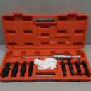 9PCS Blind Hole Collet Bearing Puller Set, Bearing Puller Set and Slide Hammer with Expandable Collets 8-32MM Insert Bearing Remover Set Tool for Automobiles, Motorcycles, Machinery