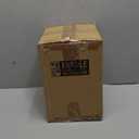 Simple Designs LD1015-CBL-LB 19.5" Flossy Organizer Desk Lamp with Charging Outlet Lazy Susan Base and LED Bulb, Blue 