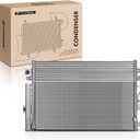 A-Premium Air Conditioning A/C Condenser Compatible with Jeep Cherokee 2019-2021, L4 2.0L