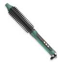 3/4 Inch Barrel Thermal Round Brush, Volume Heat Styling Brush for Men and Women Medium Thin Curly Straight Hair, Heated Curling Iron,12 Temperature Setting (1.35 Inch with Bristles)