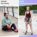 LEVSOX Plus Size Compression Socks for Women Men Wide Calf Extra Large 15-20 mmHg Knee High Sock for Nurses Pregnant Travel (3 Pairs/Floral Patterns)