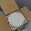 Extra Large Pillar Candles 3 Wick Unscented White Candles Emergency Pillar Candle 175 Hours Long Burning Candle 6" x 6" Dripless Smokeless Dinner Candles for Home Party Wedding