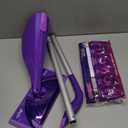 Swiffer WetJet Hardwood and Floor Spray Mop Cleaner Starter Kit, Includes: 1 Power Mop, 10 Pads, Cleaning Solution, Batteries, Purple 
