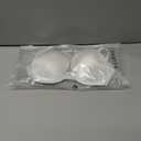 Deyllo Women's Push Up Bra Deep V Underwire Bra Full Coverage Lightly Padded Bras (White)