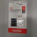 SanDisk Ultra 32GB microSDHC UHS-I Card with Adapter, Silver, Standard Packaging (SDSQUNC-032G-GN6MA)