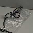 La Mart Women's Rain Bonnet With Full Cut Visor & Netting O/S Black