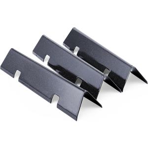 for Weber Spirit 2 Grill Parts, 15.3" Flavorizer Bars for Weber Spirit 2, GS4 Spirit II 200, Spirit II E210 S210 E215 E220 S220 with Front Mounted Control Grill, 16GA Porcelain Enameled Heat Plates