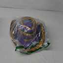 Mardi Gras Baseball Cap Shiny Purple,Green and Gold Rhinestone Baseball Cap for Men,Women Adjustable Baseball Hat