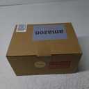 Mkono Wall Hanging Glass Terrariums Planter Oblate Flower Vase for Hydroponics Plants, Bathroom, Home Office Living Room Decor, Set of 6