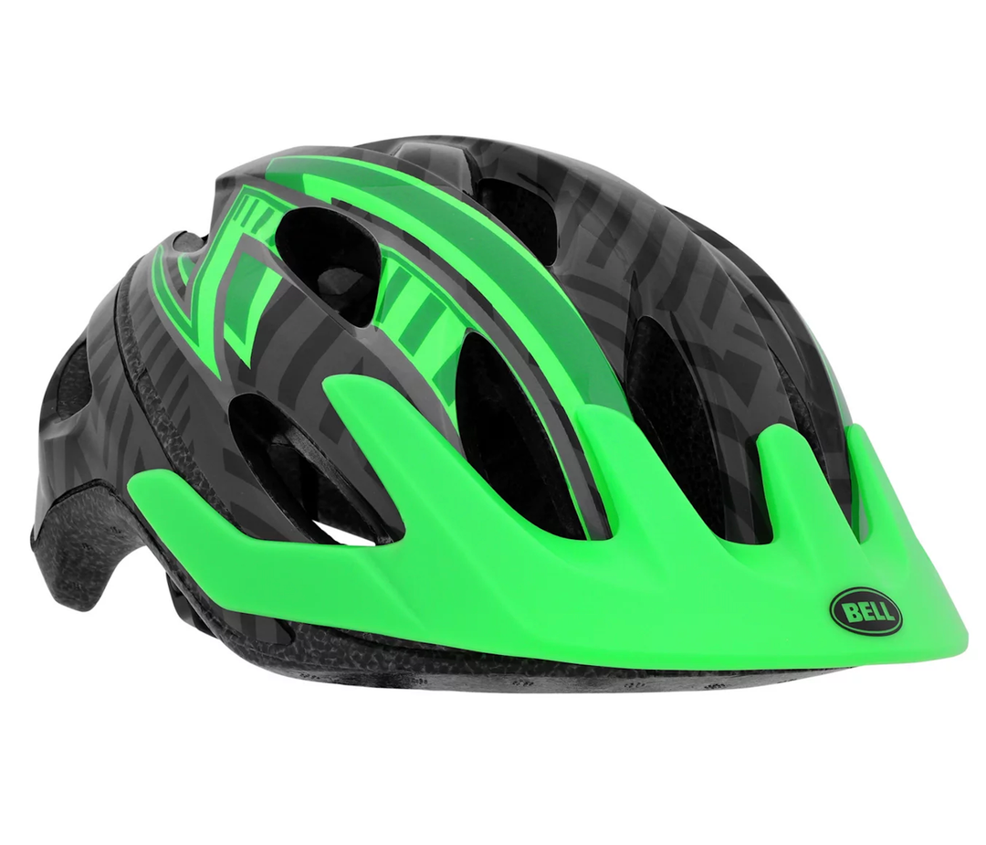 Bell Sports Green/Black Helmet 2-Pack, Youth Ages 8-14