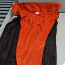 GRAJTCIN Vampire Costume Halloween Vampire Cape Adult, Two Sides Reversible High Collar Magician Hooded Cloak (59", Black and Red)