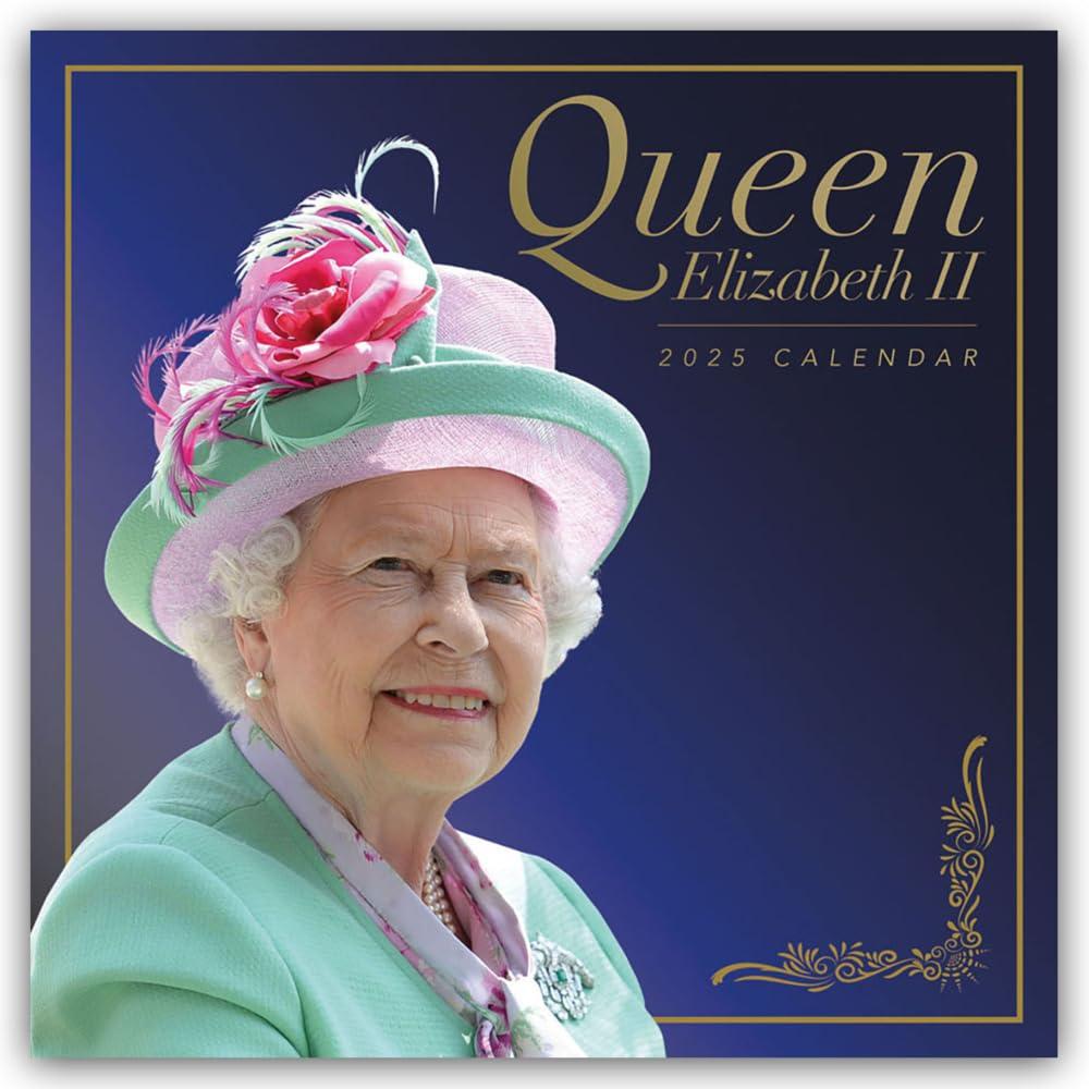 2025 Queen Elizabeth II Wall calendar