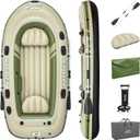 Bestway Hydro-Force Inflatable Raft Set | Inflatable Boat for Kids and Adults | Great for Ponds, Lakes, Rivers (3-Person Voyager)
