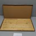 Lipper International Bamboo Wood Over-The-Sink/Stove Kitchen Cutting and Serving Board, Large, 20-1/2" x 11-1/2" x 2"