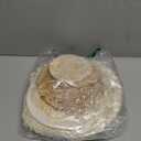 9PCS Boho Wall Baskets Set, Seagrass Rattan Wicker Basket Set, Round Handmade Hanging Basket Decor for Farmhouse Living Room Bedroom Display Table Kitchen Home (9pcs beige white tassel)