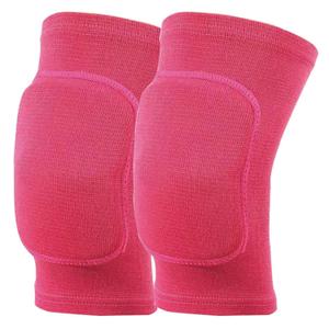 Anti slip sponge, soft and breathable men's, women's, girls', and children's red knee pads suitable for sports scenes such as volleyball, football, dance, yoga, wrestling, running, cycling, etc (Red, Medium)