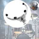 Vaveren Tom Drum Suspension Rim Mount, Heavy Duty Drum Set Accessory, Metal Tom Drum Percussion Mount for Drum, 12inch