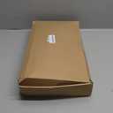 1 Inch Double Curtain Rod 30 to 124 Inch Heavy Duty Double Curtain Rods for Windows Adjustable Telescoping Double Curtain Pole for Bedroom Kitchen Office Living Room (Black)