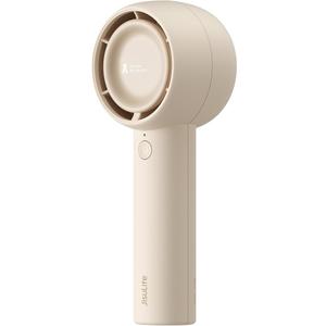 JISULIFE Mini Portable Fan-Bladeless Safe Design, Powerful Turbo Handheld Fan with 3 Speeds, USB Rechargeable, Small Pocket Design for Travel/Lash, Gifts For Girls/Women