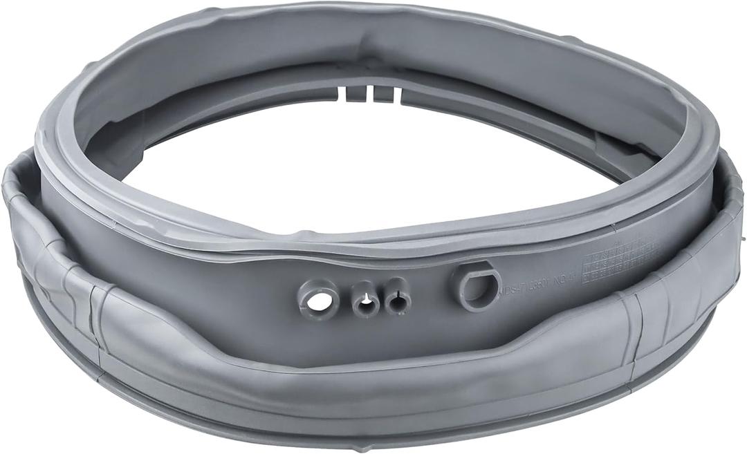 MDS47123605 Washer Door Boot Gasket Fit for Ken-more L-G Front Load Washer Door Seal WM3570HWA WM3770HWA WM3470HVA WM3470HWA WM3575CW, Replaces 2630175 AP5602285 PS3648651 EAP3648651 by AMI PARTS