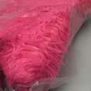 Rezutan Ultra Soft Fluffy Hot Pink Rugs for Bedroom, 4x6 Feet Fluffy Shag Area Rugs for Living Room and Girls Kids Baby Room Decor, Non Slip Nursery Modern Indoor Fuzzy Floor Bedside Carpet