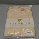 KIRUNDO Hoodies For Women 2026 Fall Fashion Hooded Oversized Sweatshirt Long Sleeve Fleece Pullover Trendy Winter Clothes (Large, Apricot)