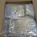 U-QE 180 PCS Gold Plastic Forks - 7.7 Inch Hammered Heavy Duty Plastic Forks - Elegant Gold Plastic Silverware - Perfect for Parties & Weddings and Other Daily Events