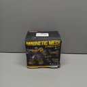 Magnetic Car 5 in 1 Transform Fire Robot Toys for 3 4 5 6 7 Year Old Boys, Magnetic Robotic Action Figures Building Set for Kids, Birthday Gifts Ideas for Boys Ages 3 4 5 6 7(Blue)