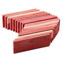 Cedar Space Cedar Blocks for Closet Storage,100% Aromatic Red Ceder Blocks Cedar Planks Chips 16pcs for Closet Drawers 100% Natural Wood Chips