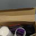 Meanplan 60 Set Halloween Disposable Coffee Cups with Lids Stir Straws and Sleeves 12 oz Coffee Paper Cups Halloween Party Supplies for Tea Juice Hot Chocolate Cafe Shops (Pumpkin)