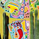 2 x 24 Sheets Mexican Fiesta Party Stickers, Cinco De Mayo Sticker, Make Your Own Mexican Carnival Stickers, Carnival Themed Party Supplies