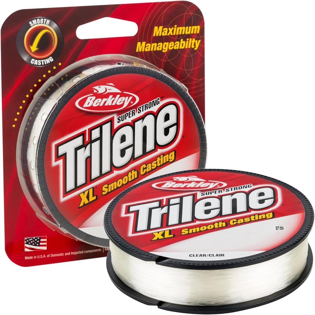 Berkley Trilene XL Monofilament Fishing Line (300yd, Clear)
