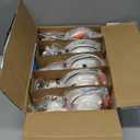 Sunco 10 Pack 4 Inch LED Recessed Lights, Retrofit Can Lighting, 660 LM, 11W (40W Equivalent), Selectable CCT 2700K/3000K/3500K/4000K/5000K, Dimmable, Baffle Trim, Replacement Conversion Kit UL.