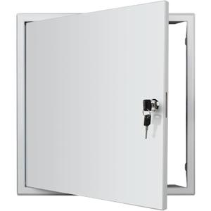 Donext Access Panel for Drywall/Ceiling, Wall Hole Cover with Lock and Keys, 16"x16" Metal Access Door, Concealed Service Door for Electrical and Plumbing