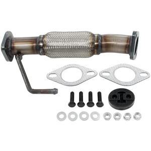 DriveFix Exhaust Front Flex Pipe with Gasket Hanger Bolts Mounting Hardware Kit for Kia Soul 1.6 2014-2019