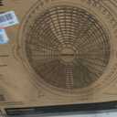 Lasko WINDMACHINE 20" High Velocity Floor Fan with 3 Speeds, 360 Directional Airflow, Portable Air Circulator Fan for Home, Garage & Workshop, Fully Assembled, Gray, 3301, 25.1 in. High