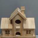Bird House,Large Bird Houses for Outside,Hummingbird House,Bluebird Finch Wooden Hanging Birdhouse for Garden Wooden
